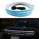 1pcs Scan Starting LED Car Hood Light Strip Auto Engine Hood Guide Decorative Ambient Lamp 12v Modified Car Daytime Running Light