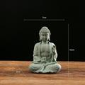 Buddha Statue - Perfect for Zen Garden, Fish Aquarium, Yoga, Bonsai More - Spiritual Feng Shui Decoration Lucky Tea Man Ornaments