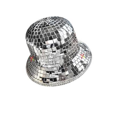 Sequin Hat Costume Cap Chic Bling Dance Hats Disco Ball Hat Fisherman Hat