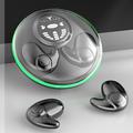 Cuffie stereo per il sonno wireless Mini auricolari in-ear con cancellazione del rumore Auricolari a conduzione ossea Bluetooth con scatola di ricarica