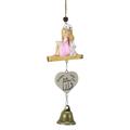LYU Wind Chimes Attractive Pleasant Voice Decorative Bird House Cage Wind-bell Home Pendant Ornament for Balcony