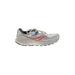 Saucony Sneakers: Athletic Wedge Activewear Gray Print Shoes - Women's Size 8 1/2 - Almond Toe