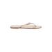 J.Crew Flip Flops: Ivory Print Shoes - Women's Size 10 - Open Toe