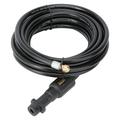 Sewer Drain Cleaner Hose Pressure Washing Machine Hose Sewer Dredging Washing Hose Compatible wih 6M Black