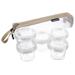 Travel Seasoning Jar Bottle Set Spice Kit Portable Camping Stuff Grill Container Barbecue Pet White