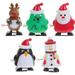 5 Pcs Christmas Party Favors Xmas Toy Wind-up Toys Gift Kids Mini Kidcraft Playset Child