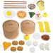 Kitchen Plaything Steamer Toy Steamed Buns Mini Breakfast Diverse Induction Cooker Child 29 Pcs/2
