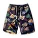 YUHAOTIN Mens Shorts Cargo Mens Swim Trunks Quick Dry Floral Beach Shorts Hawaiianss Swimwear Bathing Suits with Pockets Cycling Shorts with Pockets Men s Sports Compression Shorts
