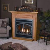 Standard Cabinet Fireplace Mantel with Base Cherry