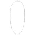 Royal Chain 20 in. Sterling Silver Polished Paperclip Chain with Pear Shaped Lobster Clasp