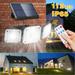 Solar Outdoor Lights for House Motion Sensor Water Proof Abs