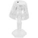 Decorative Lights Night Lamp for Kids Bedside Lamps Nightlight Crystal Table Bedroom Desk Acrylic White