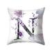 wendunide Pillow Case Letters Pattern Pillow Case Sofa Car Cushion Cover Throw Pillow Home Decoration Pillowcase N