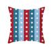 YUEHAO Pillow Case Independence Day 4th Of July Pillow Cases Sofa Cushion Cover Home Pillow Case Independence Day Pillowcase L