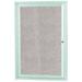 Enclosed Outdoor 24 X36 One Door Anodized Finish Aluminum Cork Bulletin Board