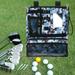 kesoto Golf Ball Bag Carrier Golf Pouch Golfer Gift Lightweight Golf Club Supplies Multipurpose Golf Tees Carry Bag Golf Storage Bag Blue