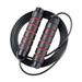 Adult weight-bearing wire rope skipping fitness exercise students one-piece bearing skipping rope - red black