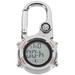 Pocket Watch Nurses Fob Digital Key for Men Carabiner Water Proof Man Stainless Steel Zinc Alloy
