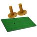 Portable Mat Golf Practice Mats Divot Mat Mini Golf Balls Putting Green Mats Hitting Mat