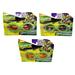 TMNT Kids Swimming Goggles 3 Pack Teenage Mutant Ninja Turtles Swim Mask for Children (Red Purple Orange)