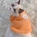 Winter Warm Puppy Vest Outfit Dog Cat Fleece Jumper Sweater Pet Clothes XS-XL