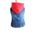 Bichon Pet Dreses Small Dogs Clothes Dress for Spring Sleeveless Denim Jacket Apparel Supplies
