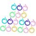 120pcs Crochet Locking Crochet Stitch Needle Clip Knitting Marker Rings Split Crochet Stitch Crochet Markers Locking Stitch Markers Stitch Markers Knitting self Made Mark Buckle