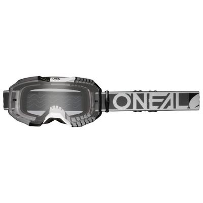 O'Neal - B-10 Goggle ATTACK V.24 - Goggles Gr One Size grau