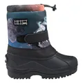 Molo , Black Waterproof Snow Boots ,Black male, Sizes: 24 EU