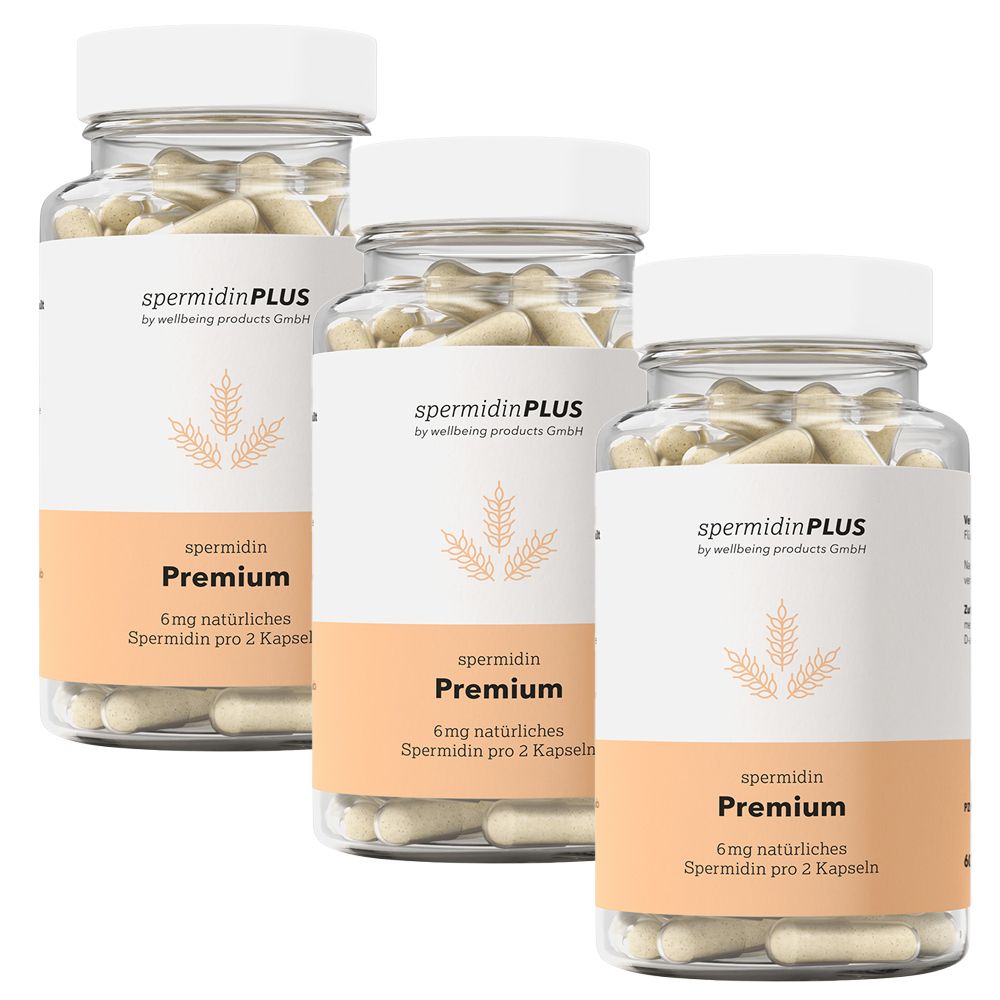 Spermidinplus Premium Kapseln x3 3x60 St Image