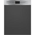 DD13E2 60cm Stainless Steel Semi-Integrated Dishwasher