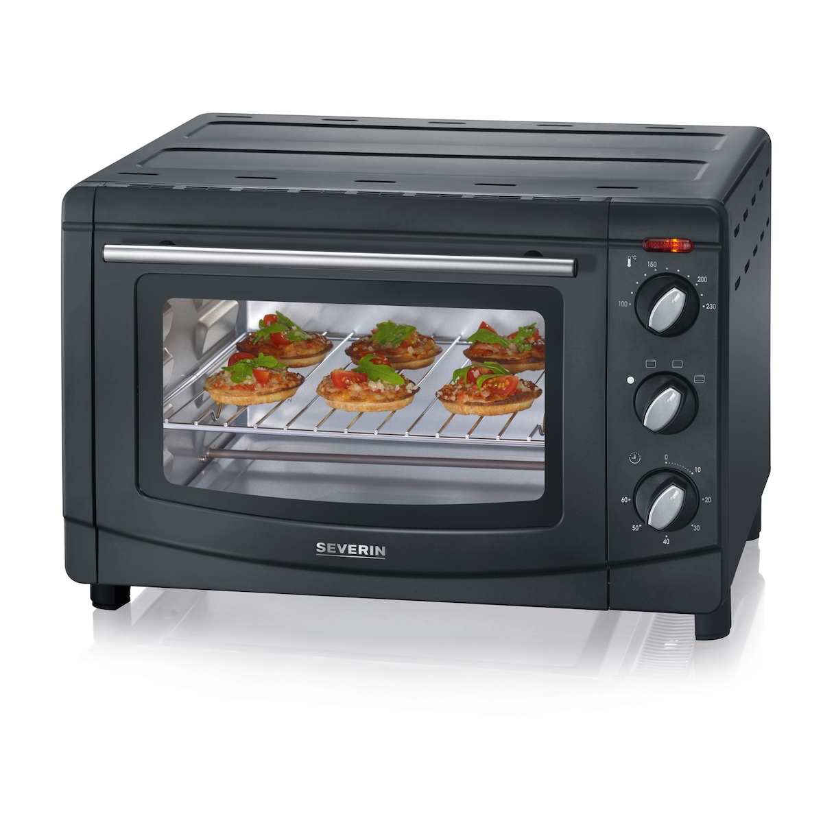 SEVERIN TO 2067 - Toaster Backofen 1500 W 20 L Schwarz Image