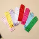 Ensemble de gants longs princesse pour enfants fête d'anniversaire accessoires de mariage Elsa