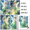 Disney Fairy Art Puzzles pour filles Fée Clochette Dessin animé 35 pièces 300 pièces 500/1000