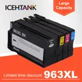 ICEHTANK-Cartouche d'encre à jet d'encre pour imprimante HP Offstrjet Pro 963 967 9010 9012