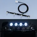 JUWUBA-Projecteur de Toit à LED Panneau PCB 5V Éclairage pour Camion à Benne basculante 1/14
