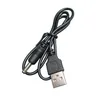 Câble d'alimentation USB vers 3.5 empêche l'enchevêtrement sans nœuds pour Speakes F0T1
