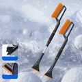 Brosse de déneigement multifonctionnelle pour voiture pelle de déneigement portable