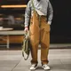 Pantalon cargo vintage une pièce pour hommes combinaison pour hommes tenues salopette à