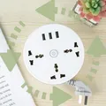 Adaptateur multiprise avec 3 ports USB station de charge rapide pour la maison et le dortoir