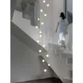 Moderne Tournant Escalier Lustre Design Plafonnier LED Lustre Convient pour L'éclairage De Plafond