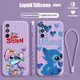 Coque de téléphone en silicone souple Disney Stitch Love pour OPPO Reno 9 8 7 6 5 4 Z SE