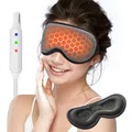 Masque Oculaire Électrique Métropole 3D pour la Fatigue et le Sommeil Thérapie Chaude Ohio eur