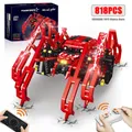 Araignée rouge télécommandée STEM Robot importer nights Kit MOC Science Construction Play Sets