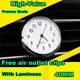 Mini montre à Quartz universelle pour voiture, horloge électronique à coller, décoration Noctilucent pour tableau de bord, accessoire de voiture SUV