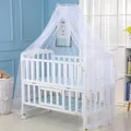 Moustiquaire pour Lit de Bébé et Tout-Petit Accessoire de Literie Cadre de Style Palace CPull