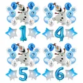 Ensemble de ballons numérotés OlPG pour enfants bonhomme de neige Disney Frozen fête