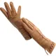 Hiver Ladies Fashion Sheepskin White Gloves Wrist Ladies New Yellow Genuine Leather Warm Wool Lined