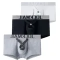 JOCKMAIL – boxer Sexy pour hommes sous-vêtements pour hommes avec anneaux pour pénis