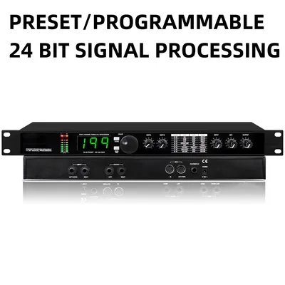 Processeur DSP multi-effets à réverbération numérique professionnelle égaliseur de processeur audio